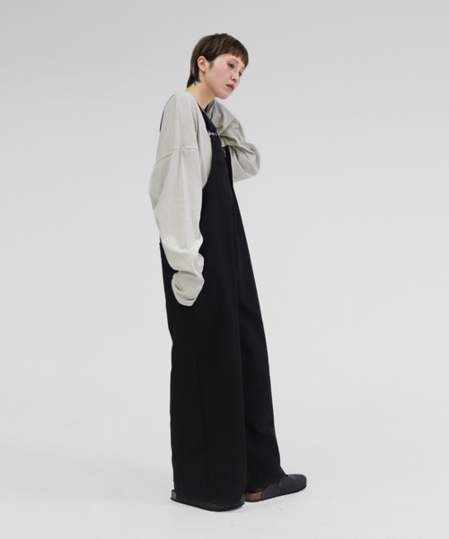 lit サロペット オーバーオール Front Zip Salopette レディース