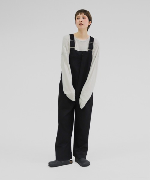 lit サロペット オーバーオール Front Zip Salopette レディース