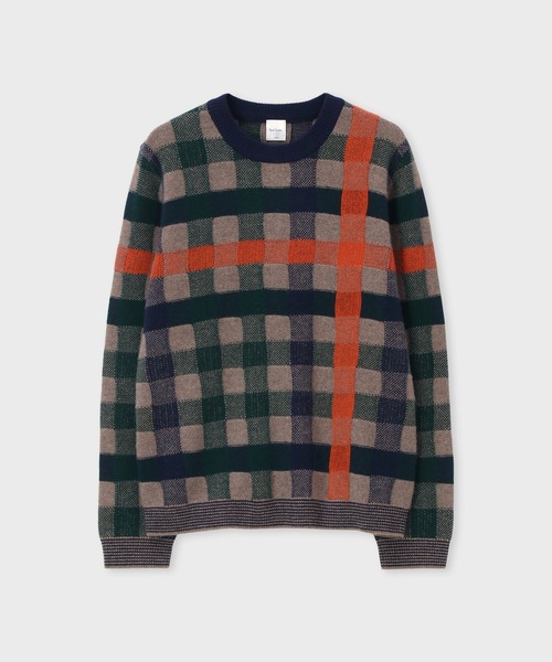 クルーネック ニットセーター Paul Smith collection Paul Smith（ポール・スミス） セーター ニット ビンテージファンシー