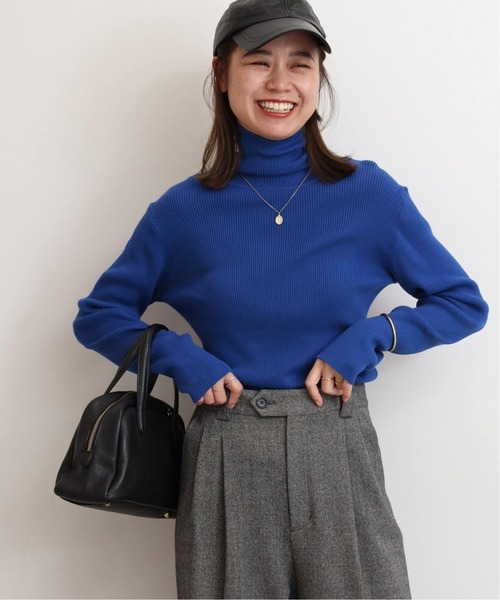 ジャーナルスタンダードタートルネックプルオーバー　ブラック JOURNAL STANDARD（ジャーナルスタンダード）の「襟付き