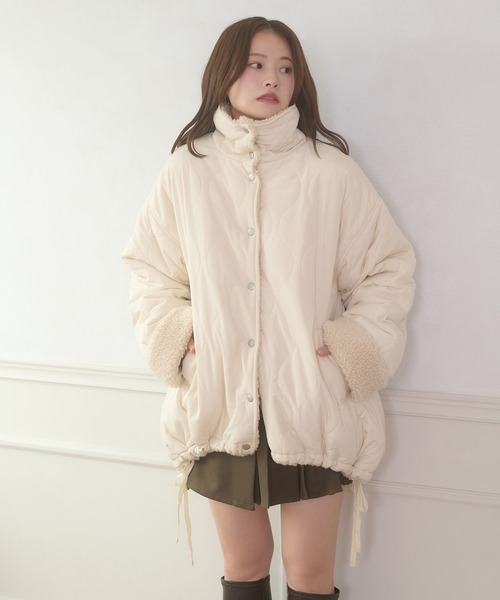 Ambre Neige（アンブルネージュ） ブルゾン アウター 2way reversible