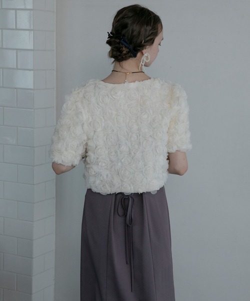 「BONLECILL noir」 ボレロ FREE ブラック レディース_画像6