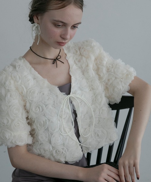 「BONLECILL noir」 ボレロ FREE ブラック レディース_画像7