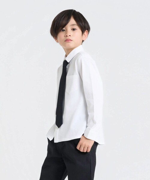 COMME CA ISM（コムサイズム） ブラウス シャツ ネクタイ付き 長袖