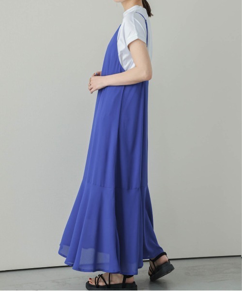 「SUGAR BISKET」 「La-gemme」キャミソールワンピース フリー グリーン レディース_画像4