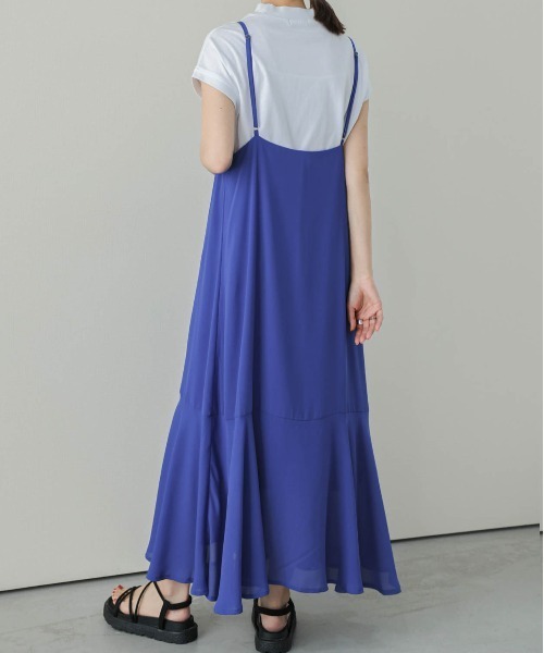 「SUGAR BISKET」 「La-gemme」キャミソールワンピース フリー グリーン レディース_画像6