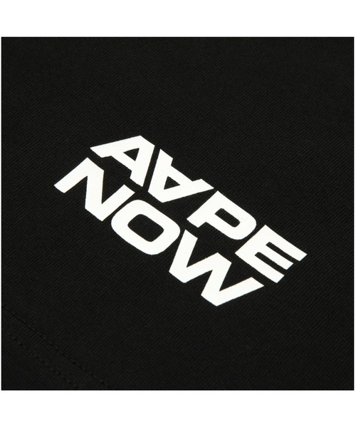 「AAPE BY A BATHING APE」 半袖Tシャツ X-LARGE ブラック メンズ_画像7