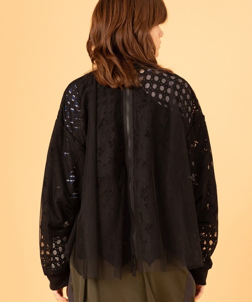 「AULA AILA」 ブルゾン 0 ライトブルー レディース_画像7