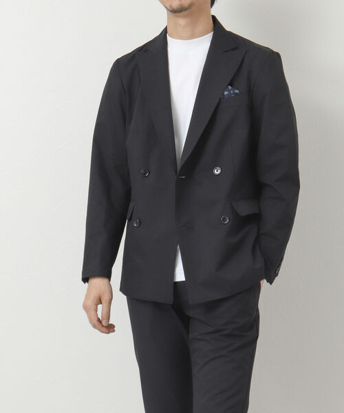 「NOLLEY'S goodman」 テーラードジャケット M インディゴブルー メンズ_画像3