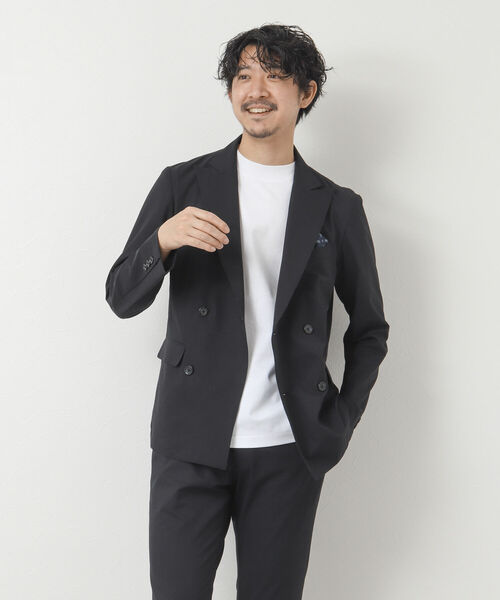 「NOLLEY'S goodman」 テーラードジャケット M インディゴブルー メンズ_画像5