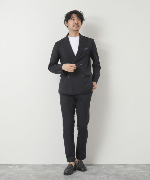 「NOLLEY'S goodman」 テーラードジャケット M インディゴブルー メンズ_画像7