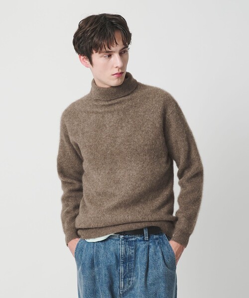 BEAUTY＆YOUTH UNITED ARROWS セーター ニット ヘアリー ヤク アゼ