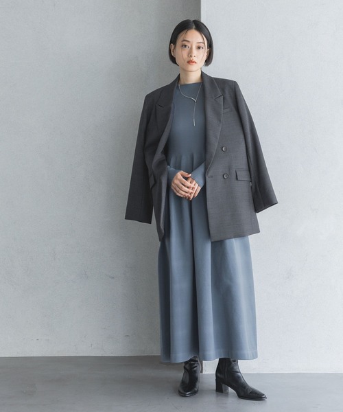 「A part by」 ニットワンピース FREE ブラウン レディース_画像4