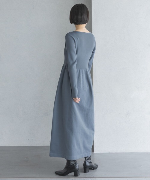 「A part by」 ニットワンピース FREE ブラウン レディース_画像9