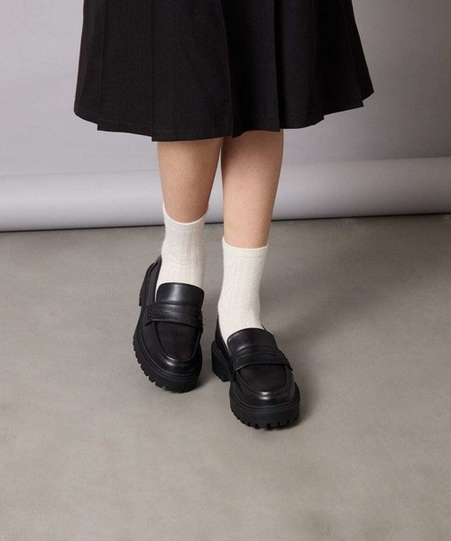 a.v.v（アー・ヴェ・ヴェ） ローファー 「22-24cm」「卒服/セレモニー