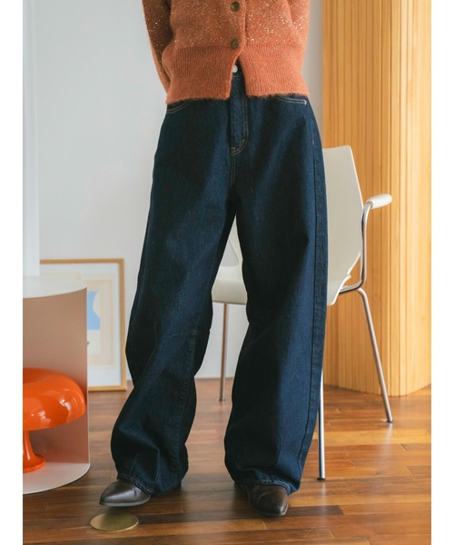 Ungrid（アングリッド） ジーンズ デニム デニムパンツ カーブルーズ