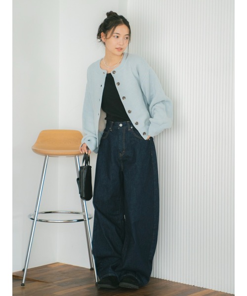 Ungrid（アングリッド） ジーンズ デニム デニムパンツ カーブルーズ