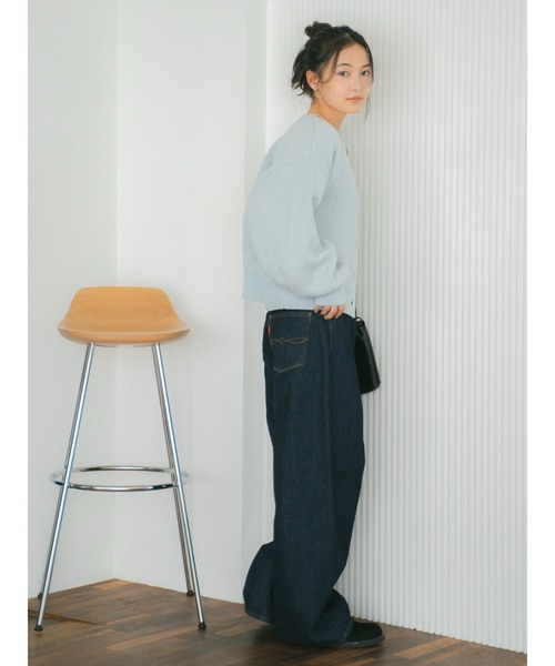 土日限定価格！　ungrid カーブルーズデニム 今期 Ungrid（アングリッド） ジーンズ デニム デニムパンツ カーブルーズ