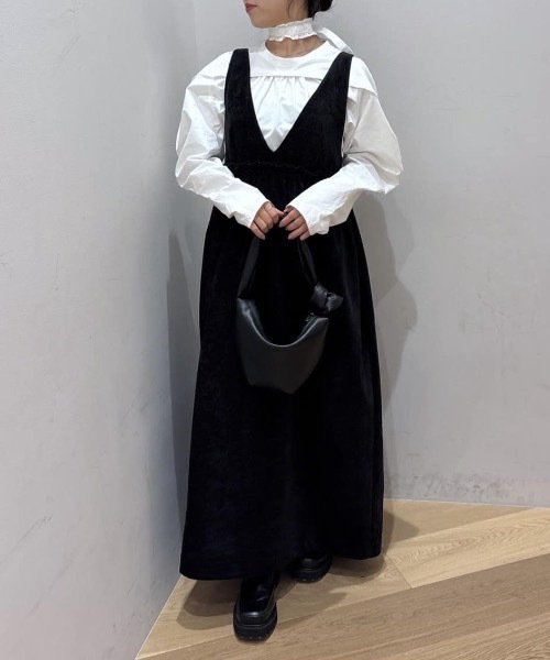 STYLEMIXER（スタイルミキサー） ジャンパースカート 2WAYベロア
