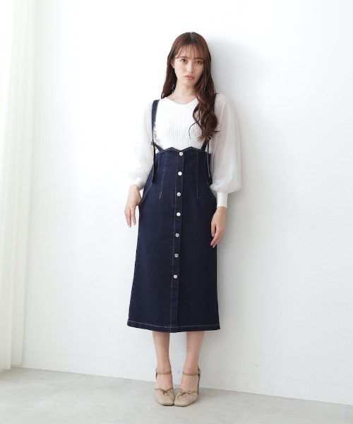 「JILL by JILL STUART」 長袖ニット FREE ホワイト レディース_画像2