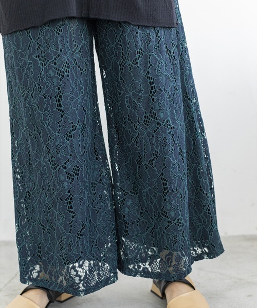 「OSMOSIS」 パンツ ONE SIZE ブラック レディース_画像4