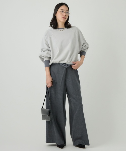 Chaos（カオス） スラックス 38 グレー レディース : ZOZOTOWN Yahoo