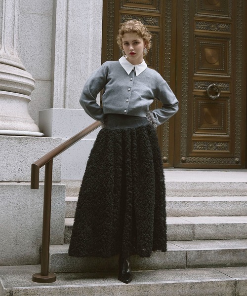 EIMY ISTOIRE（エイミーイストワール） ニットカーディガン F ホワイト