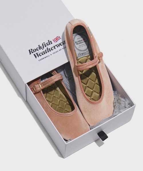 「ROCKFISH WEATHERWEAR」 バレエシューズ 23.5cm ブラック レディース_画像4