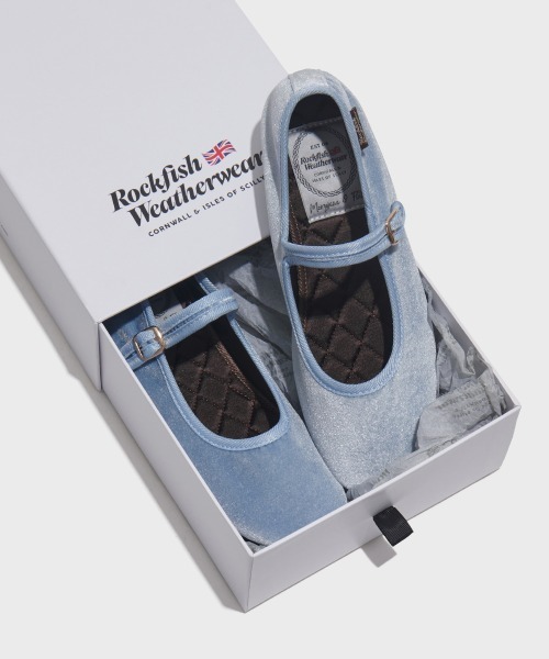 「ROCKFISH WEATHERWEAR」 バレエシューズ 23.5cm ブラック レディース_画像5