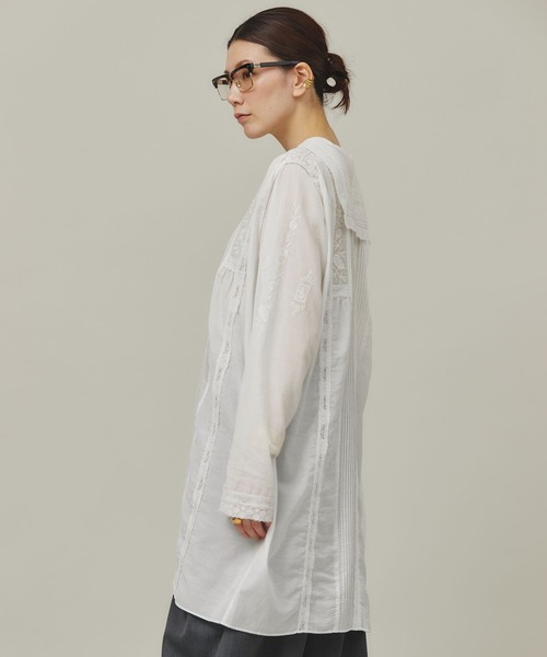 Curensology（カレンソロジー） 長袖ブラウス FREE ホワイト