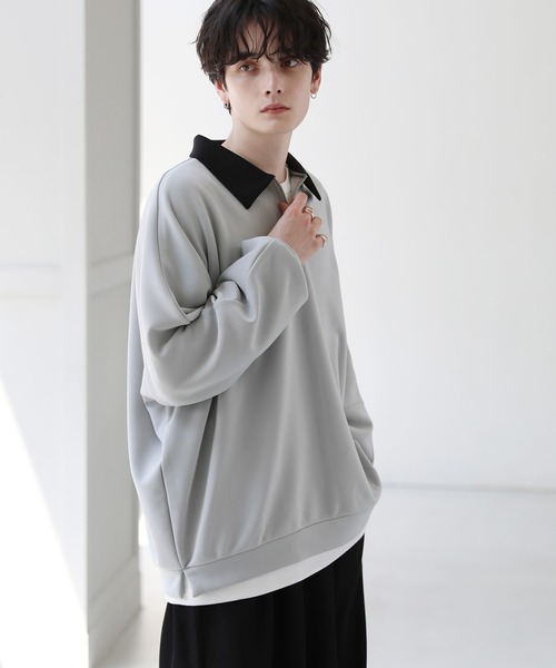 「ASTRONOMY」 スウェットカットソー S グレー メンズ_画像7