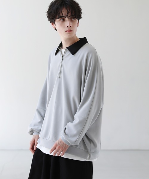 「ASTRONOMY」 スウェットカットソー S グレー メンズ_画像9