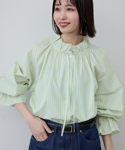 SLOBE IENA（スローブイエナ） ブラウス シャツ 「追加」タイプ