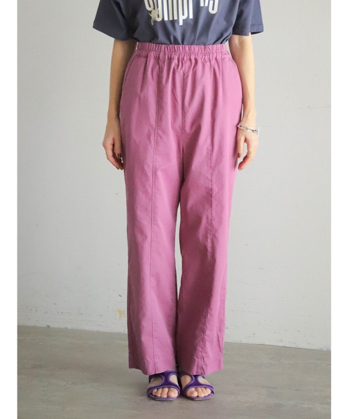 「FIL DE FER」 パンツ MEDIUM パープル レディース_画像2