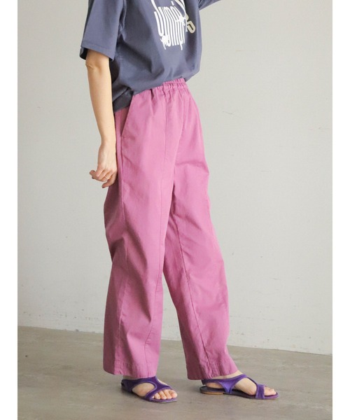 「FIL DE FER」 パンツ MEDIUM パープル レディース_画像5