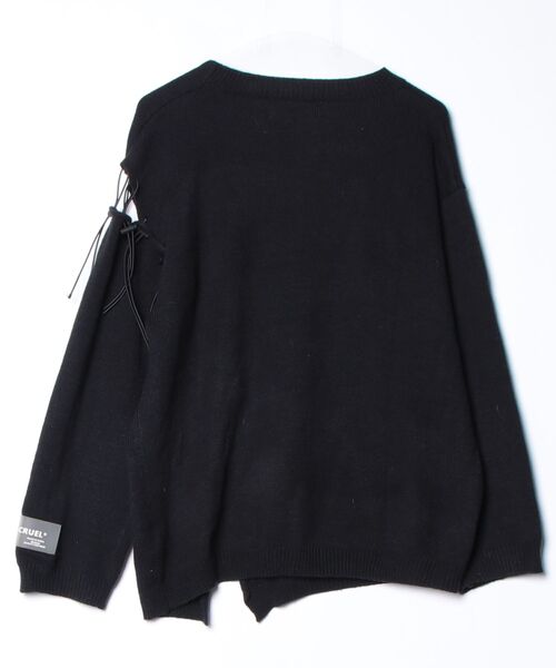 「HARSH AND CRUEL」 長袖ニット S ブラック メンズ_画像2