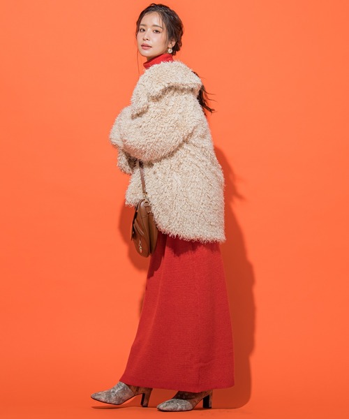 「VICKY」 ピーコート M ブラウン レディース_画像7