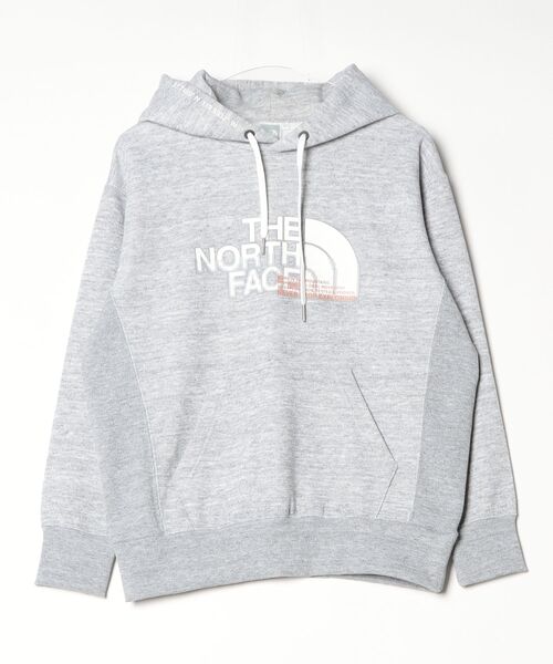「THE NORTH FACE」 プルオーバーパーカー L グレー レディース