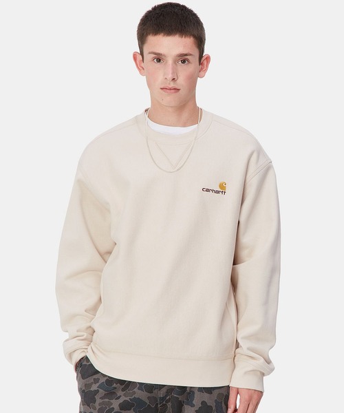 「Carhartt WIP」 スウェットカットソー L ストーン メンズ