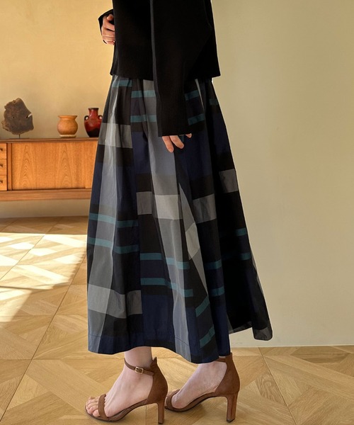 「DOUX ARCHIVES」 フレアスカート FREE ベージュ レディース_画像5