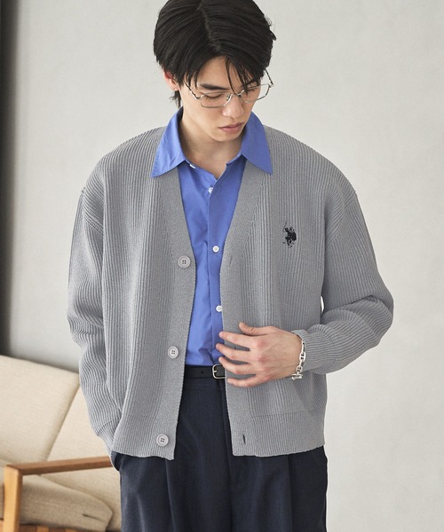 U.S. POLO ASSN.（ユーエスポロアッスン） カーディガン U.S. POLO 