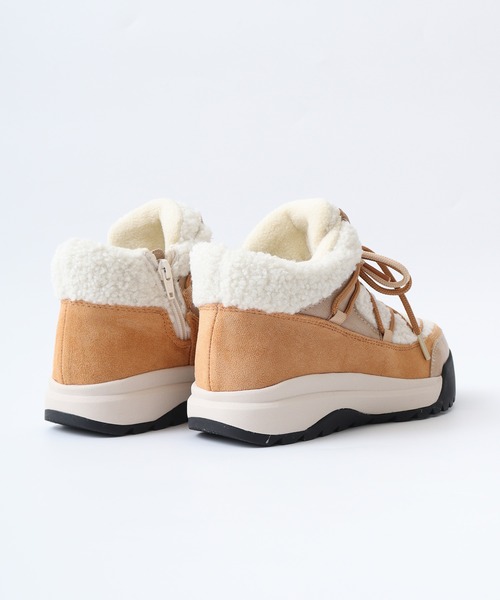 「FUNALIVE」 ハイカットスニーカー 24 アイボリー レディース_画像2