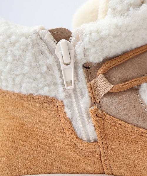 「FUNALIVE」 ハイカットスニーカー 24 アイボリー レディース_画像5