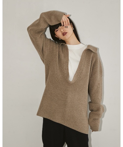美品  TODAYFUL 長袖ニット    レディース F TODAYFUL 「TODAYFUL」 長袖ニット FREE グレー レディース : ZOZOTOWN