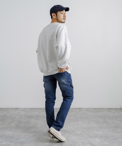 「Rocky Monroe」 スキニーデニムパンツ M ブルー メンズ_画像6