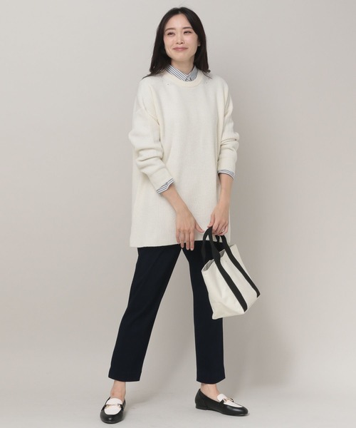 「Elura」 デニムパンツ MEDIUM ネイビー レディース_画像4