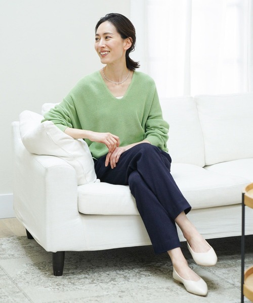 「Elura」 デニムパンツ MEDIUM ネイビー レディース_画像5
