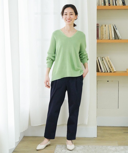 「Elura」 デニムパンツ MEDIUM ネイビー レディース_画像6