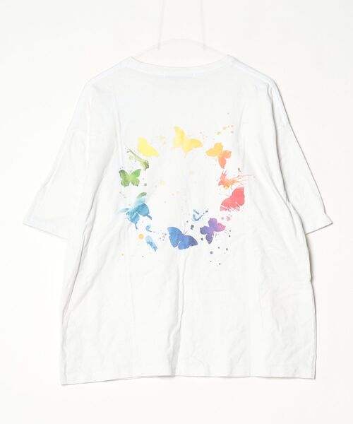 「rehacer」 半袖Tシャツ LARGE ホワイト メンズ_画像3