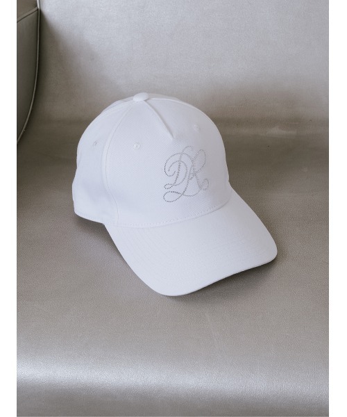 ダーリッチ キャップ 美品 未使用 Darich（ダーリッチ） キャップ 帽子 シグネチャーDRロゴビジュー